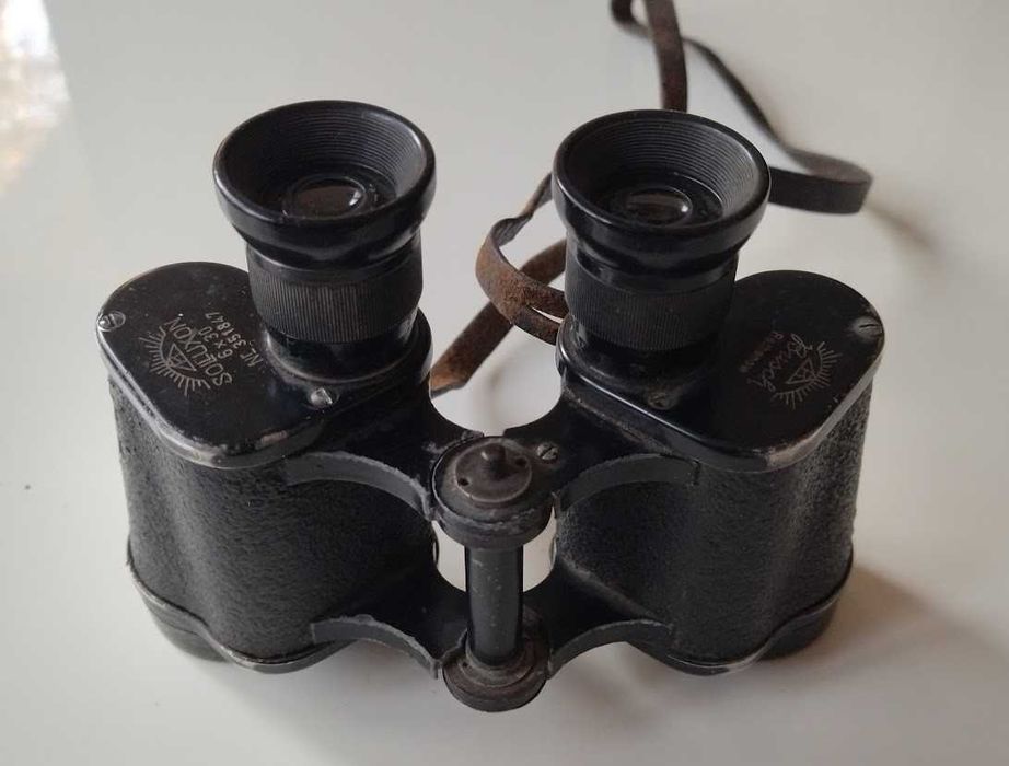 Стар немски бинокъл Busch Rathenow Solluxon 6x30