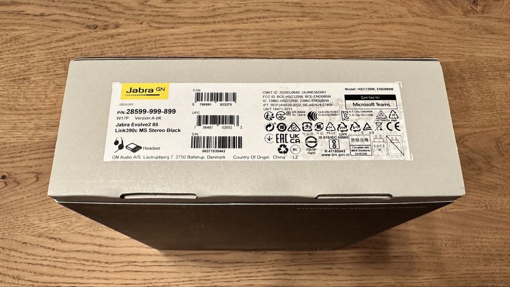 Jabra Evolve 2 85 NOI