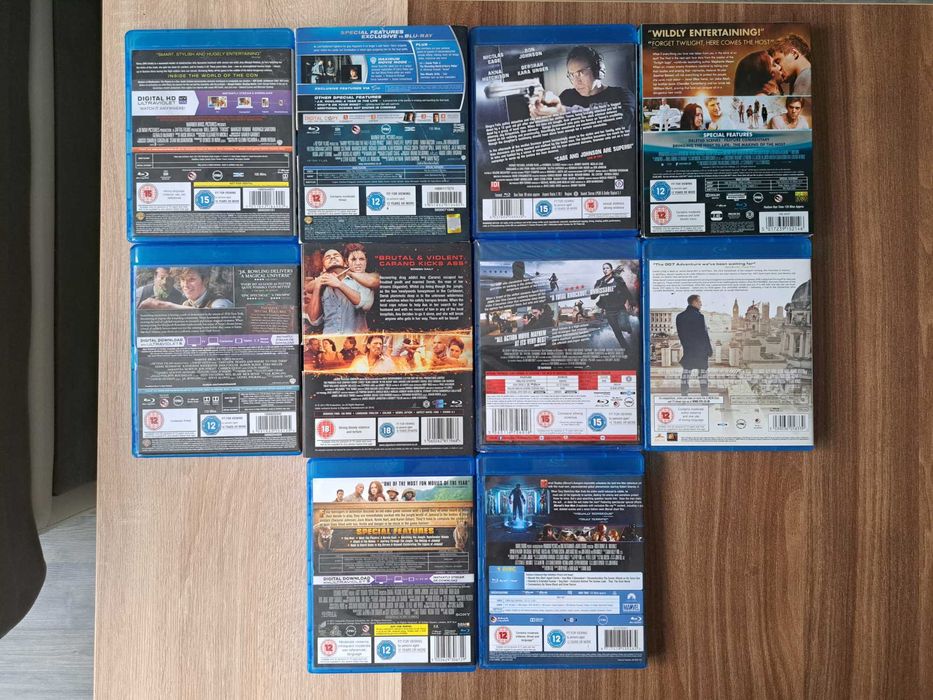 Комплект 10 BluRay филма - Без БГ субтитри