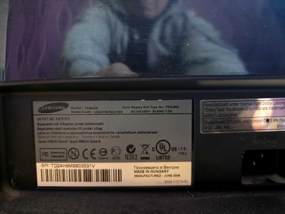 Монитор Samsung 24 инча