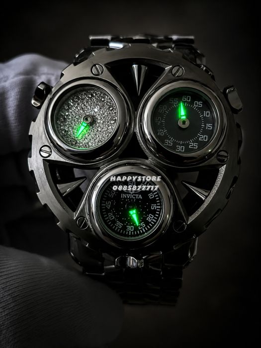 INVICTA Cerberus Silver 47 mm, Инвикта нов мъжки часовник