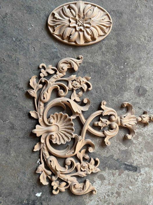 MDF eshik uchun yog'och va mdfdan rover gullar