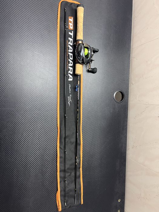 Combo Shimano Aldebaran BFS cu Major Craft Trapara