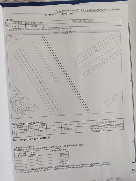 Vând teren extravilan in Jiblea Noua 5 € Negociabil !
