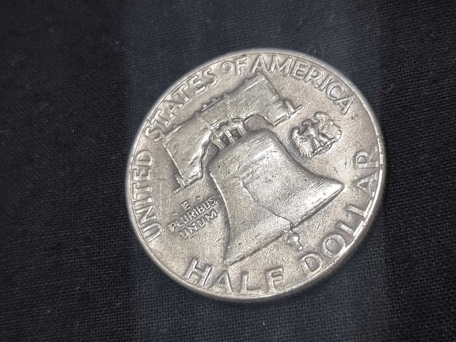 Сребърна монета Half Dollar 1956 г.