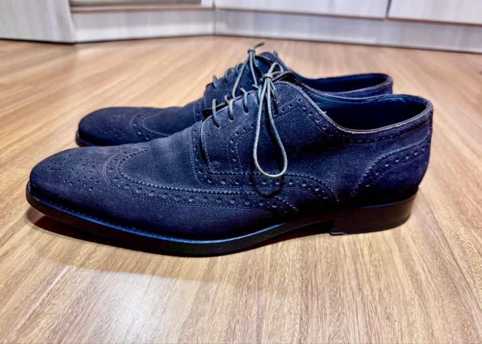 Pantofi Hugo Boss Selection - Made in Italy. Mărimea 43 EU Maro închis - Stare excelentă