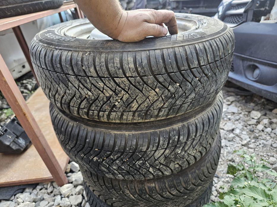 Джанти с нови гуми дот 24  дачия рено сандеро логан