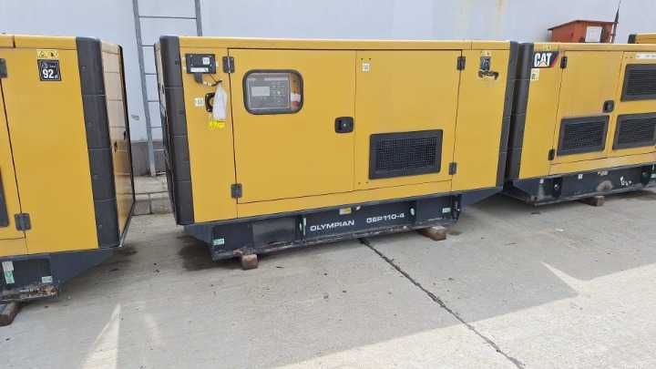 Generator de curent Caterpillar second hand 110 kva- 88 kw an 2018