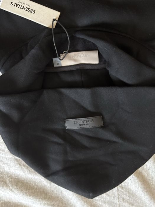 Essentials Fear Of God - hoodie black
