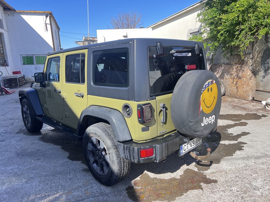 Jeep Wrangler Unlimited 2.8 CRD Sahara  Edition 2014 sau schimb +- dif