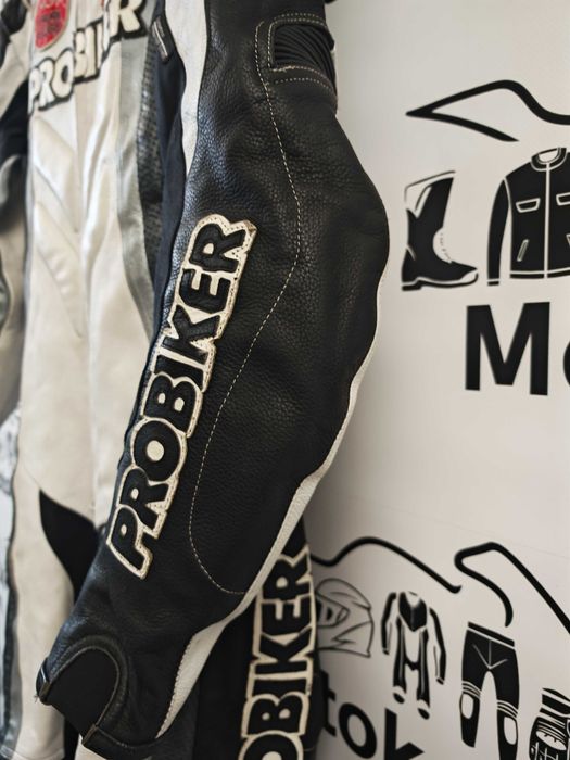 Costum/Combinezon moto piele cu cocoasa Probiker marime 48