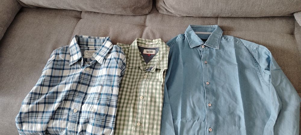 Продавам маркови мъжки ризи с дълъг ръкав