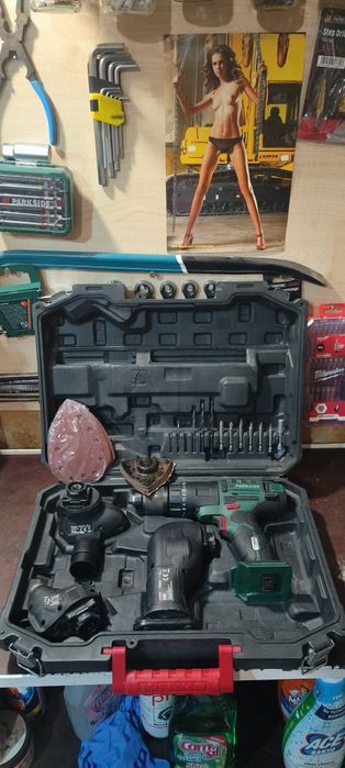 Parkside 20V - 4 в 1