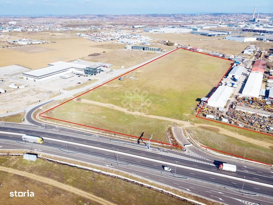 Teren industrial de vanzare cu dublu front, Parc Industrial I Oradea