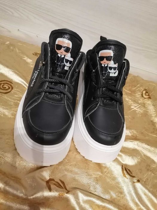 Karl Lagerfeld Дамски маратонки , сникърси , обувки , 37 номер