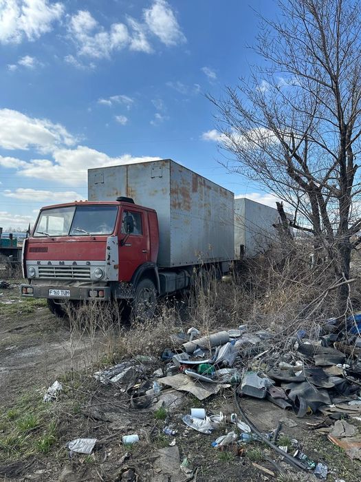 Продам камаз с прицепом термос утеплённый