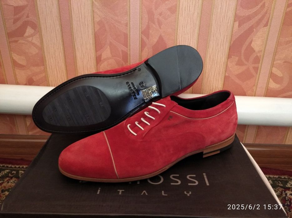 Туфли Италия мужские натуральная кожа замуж 42 размер