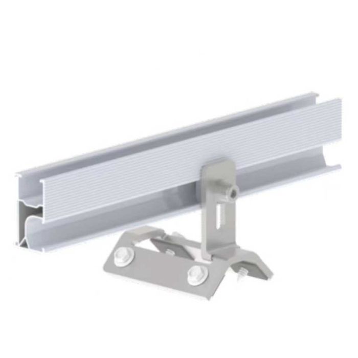 Скоба ar2 за трапецовиден метален покрив за соларни панели