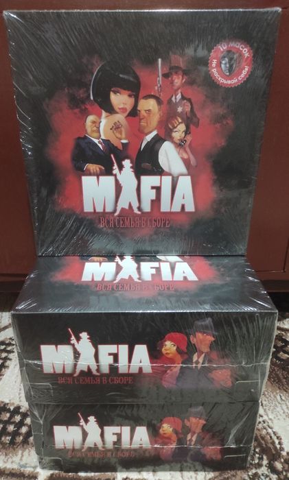 МАФИЯ Настольная игра. Новая, запечатанная. Доставка 24/7