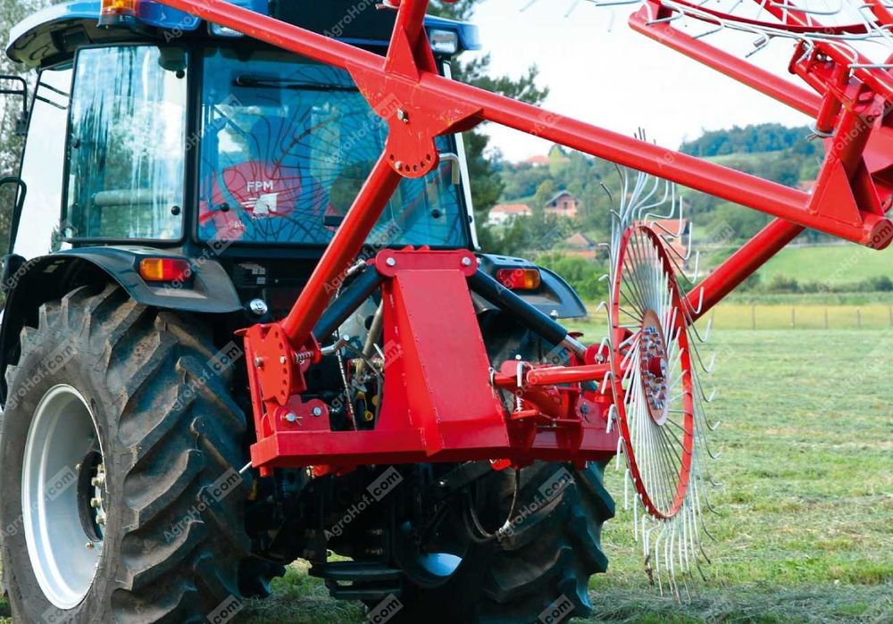 Wheel Rake - „Sun” duplex (5-8 m), 9-13 roți / FPM-DSS