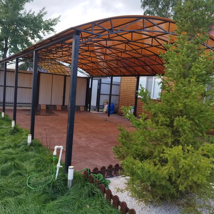 Изготовление навесов беседок