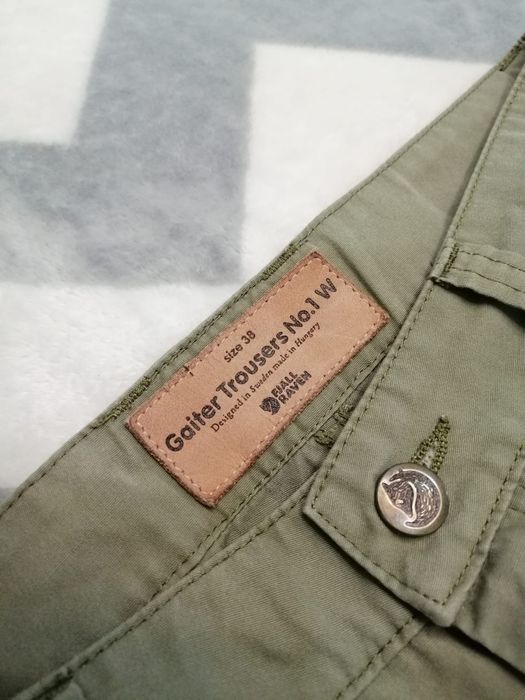 FJALLRAVEN pantaloni 38 damă GAITER munte TOP | transport GRATUIT‼️
