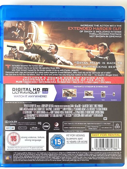 Filme de acțiune celebre, pe Blu-ray