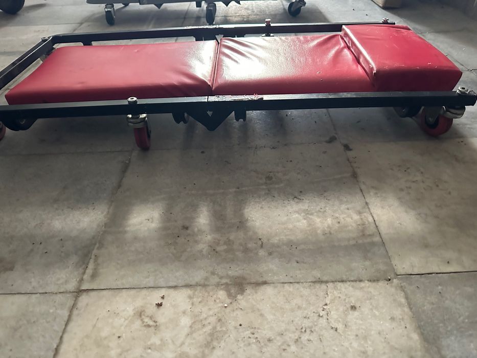 Маханична количка /стол за работилница/2в1