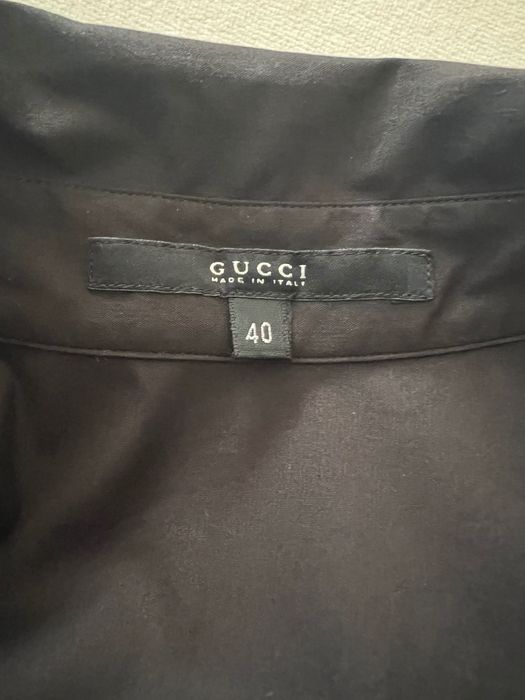 Gucci две ризи коприна, памук