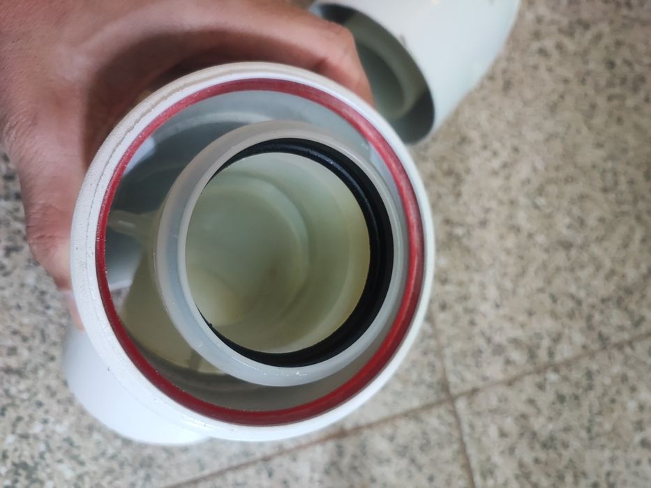 Țeavă evacuare cot centrala termica