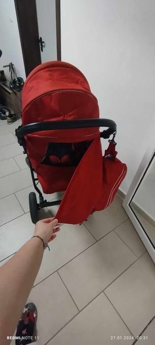 Количка 3 в 1 със всички аксесоари