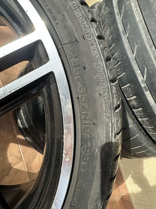 Джанти с гуми 19 цола модел Brabus за Мерцедес