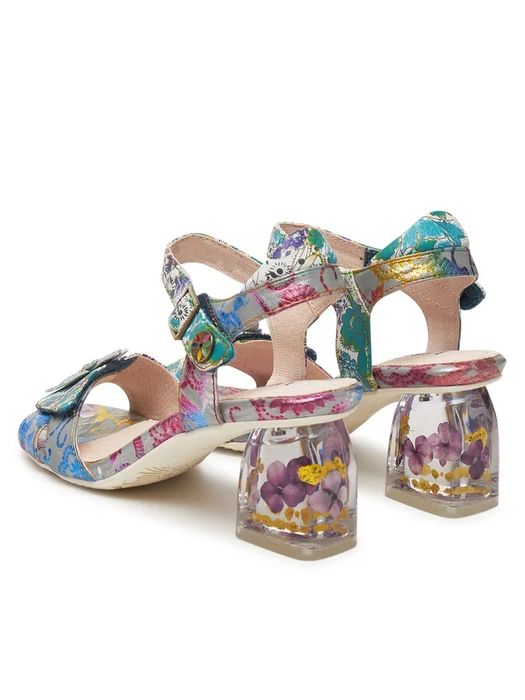 Обувки/ Laura Vita Сандали Framboiseo 16 Цветен