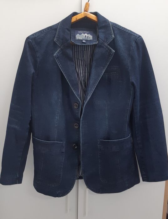 Джинсовый пиджак