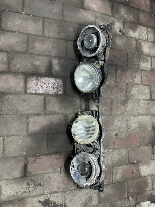 Передняя оптика BMW E34.