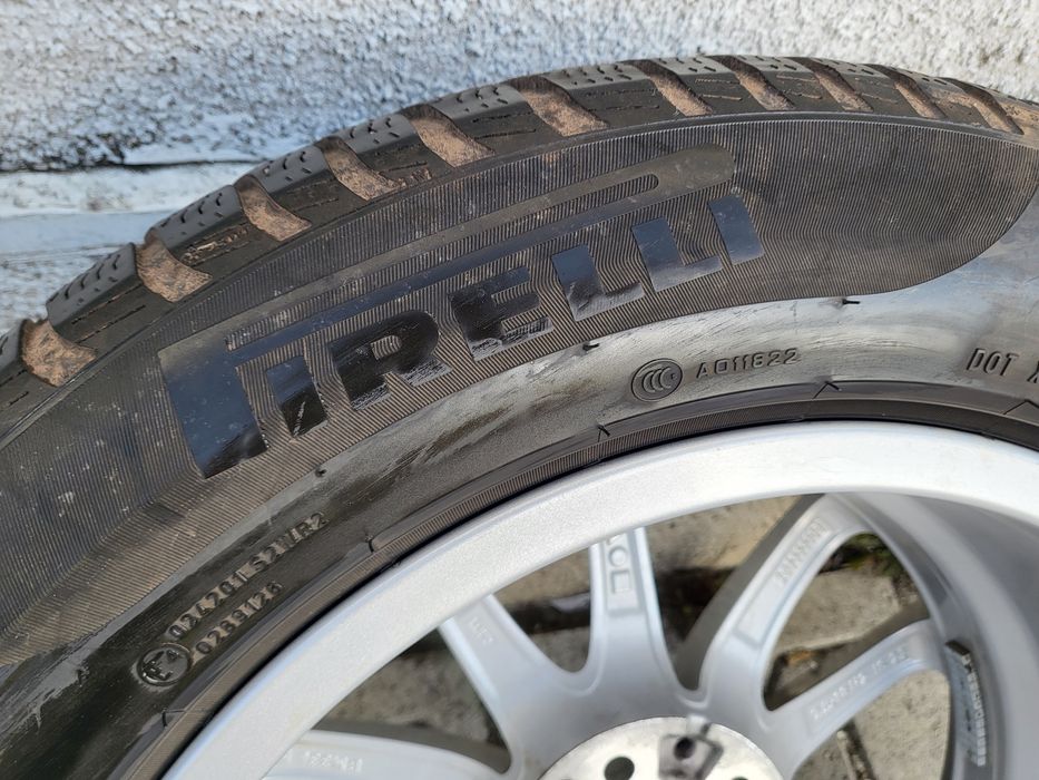 Jantd aliaj R17 BMW X3, anvelope iarna Pirelli 225 60 18