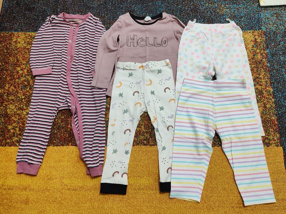 Lot haine fetita 86-92 (10 articole)