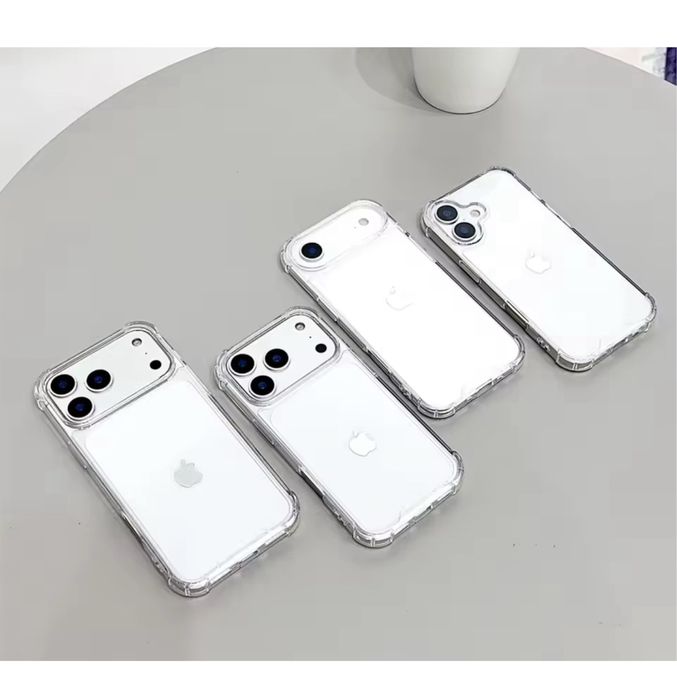 Iphone 13/14/15/16E/16/17 PRO MAX AIR Husa Bumper Colturi Tari Anti Ca