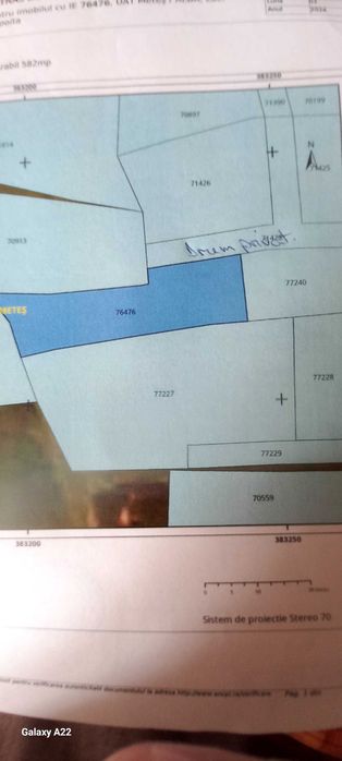 Teren in com Metes sat Ampoita