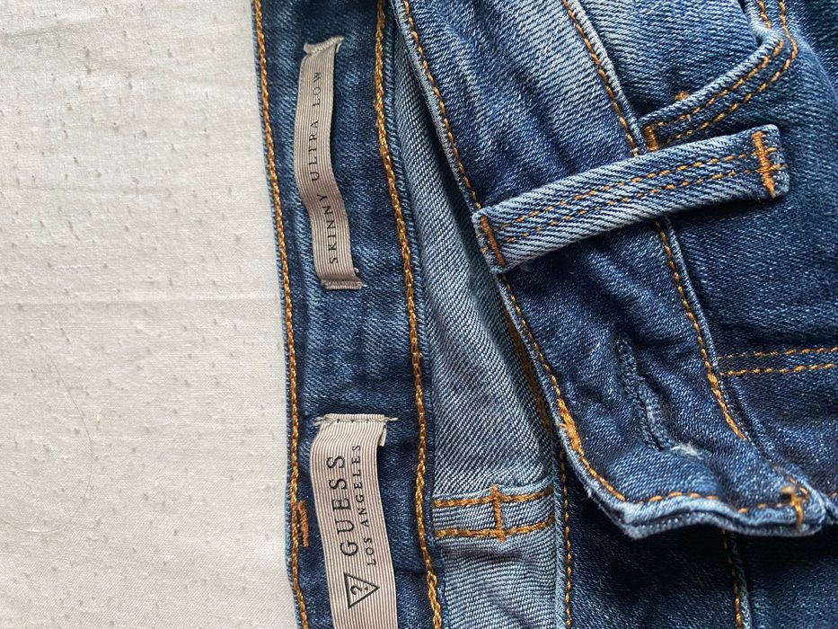 Blugi skinny ultra low Guess