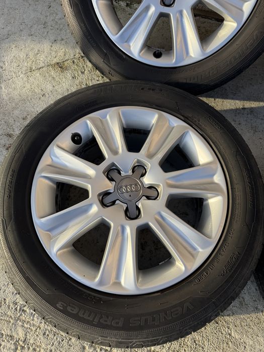 Roti / jante Audi VW R15 ET 34 5x112 cauciucuri vara 205/55/15