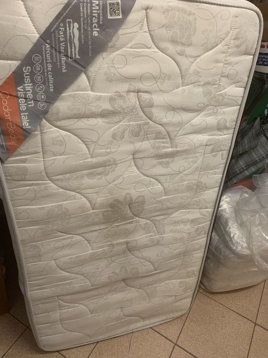 Saltea ortopedica pe arcuri 144 Lungime ,80 latime,20 grosime