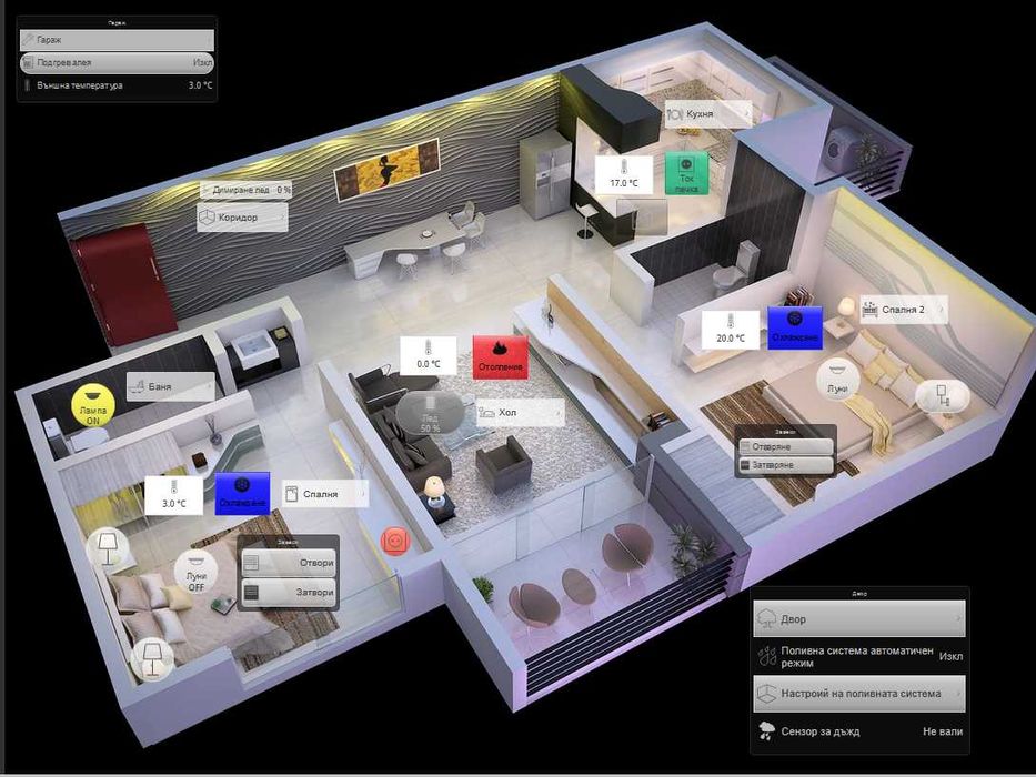 Изграждане на системи за умен дом / smart home | smart-homes.bg