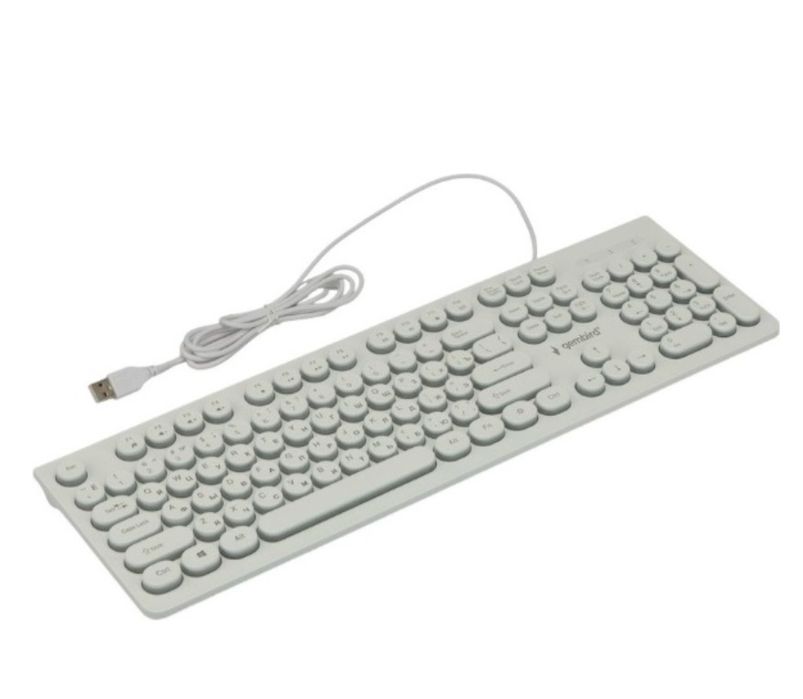 Клавиатура Gembird KB-240L-W