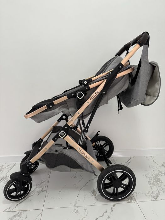 Carucior transformabil 3 in1 Melora, Moonlit Grey, Coccolle