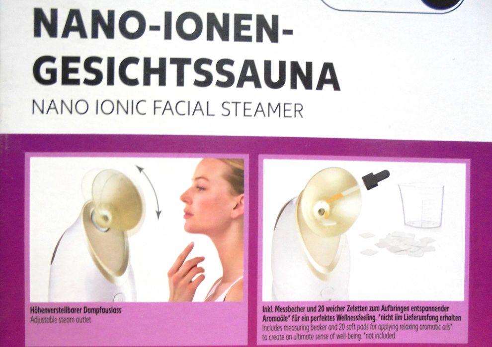 Vand sauna pentru fata cu nano ioni ,aparat nou