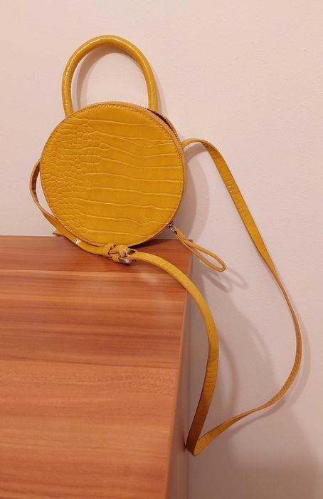 OKAZIE ZARA Women Bag Simple Fashion Yellow Round New Shoulder Mini Messenger Bag Geanta umar dama De la 150 euro in magazin