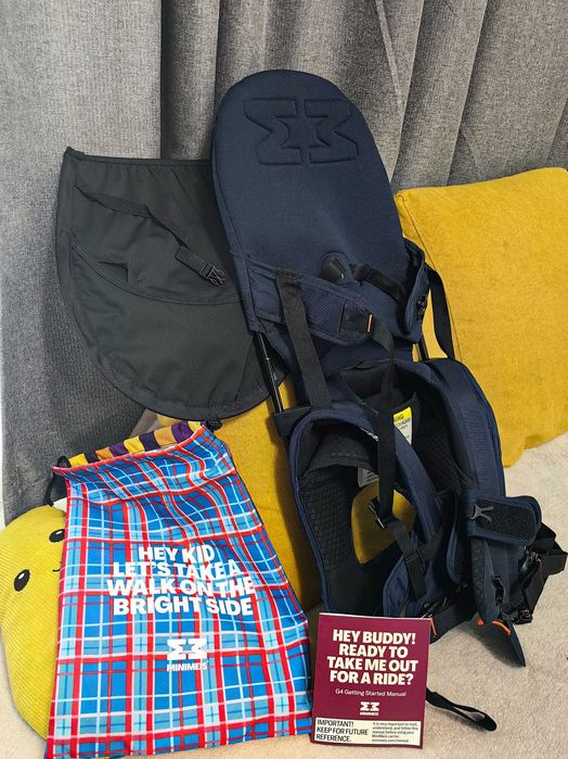 Ергономична раница за носене на дете