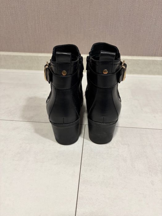 Черни боти с ток 41 номер - 26см