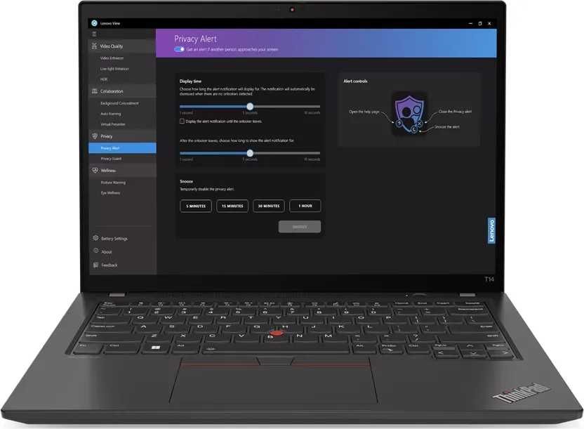 Лаптоп Lenovo ThinkPad T14 G4 I7-1365U, 32GB, 512GB NVME, 14" WUXGA 1920x1200, IPS